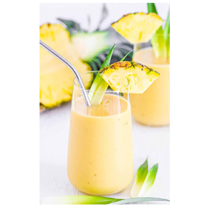 Pineapple milkshake