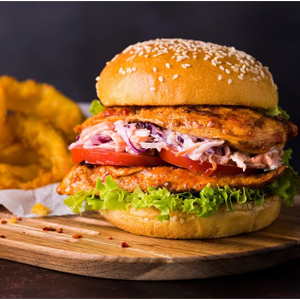 Peri Peri Chicken Burger
