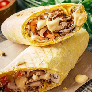 cheese shawarma