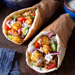 Cauliflower shawarma