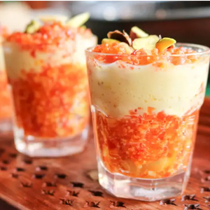 Gajar halwa falooda